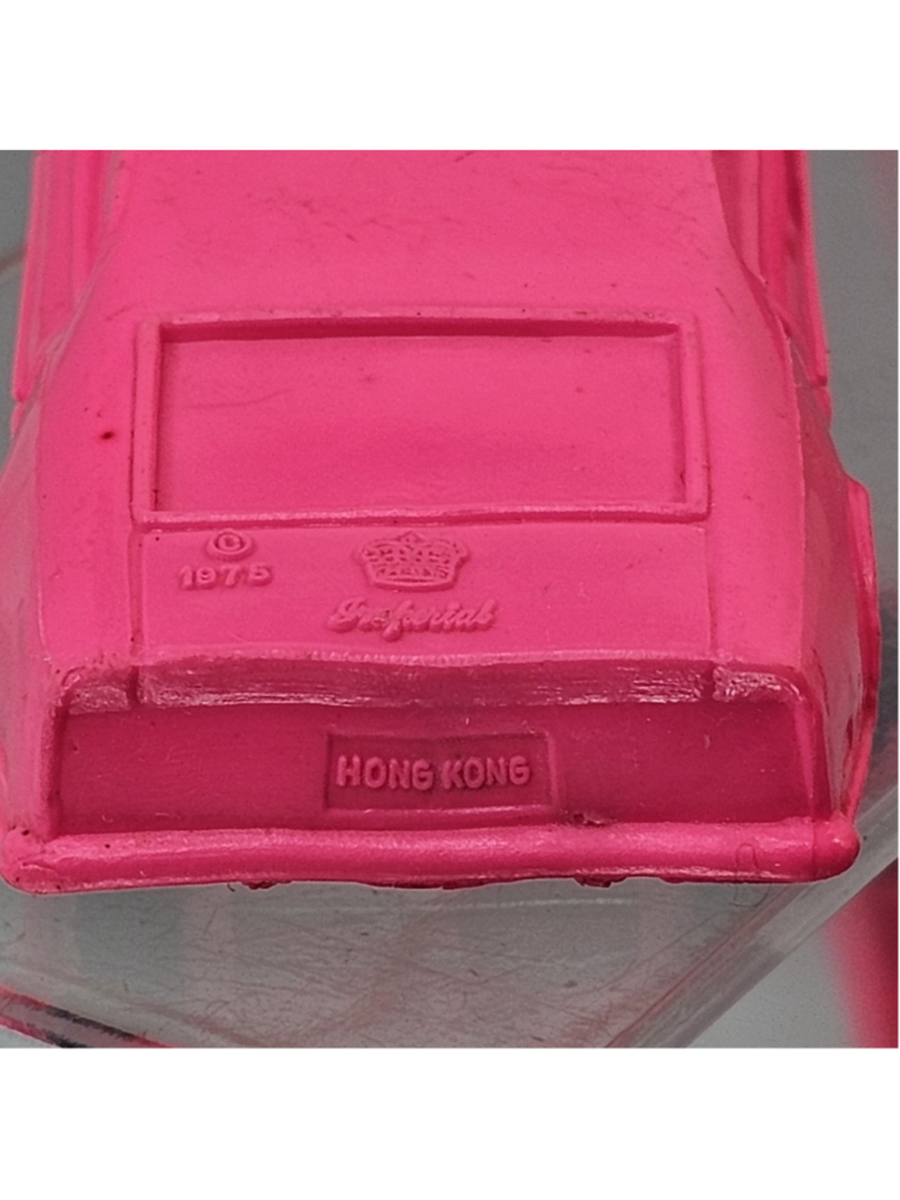 Vintage 1975 Imperial Hong Kong Plastic Toy Cars Lot of 4 Pink Orange Purple - Picture 12 of 15